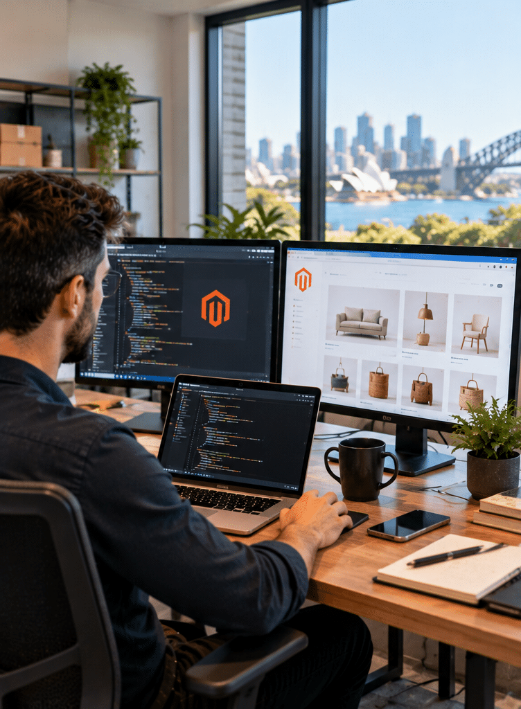 magento ecommerce website development services