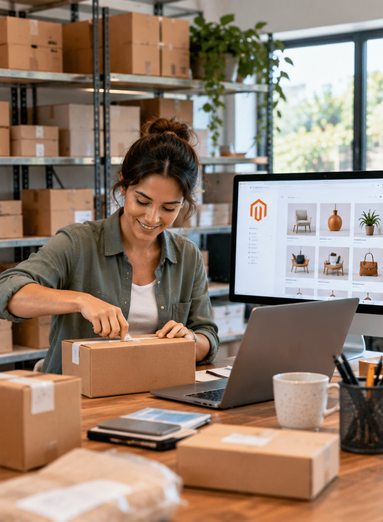 magento online store development