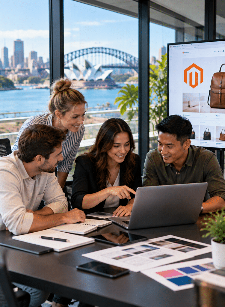 magento website design agency