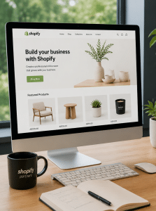 shopify website development surrey