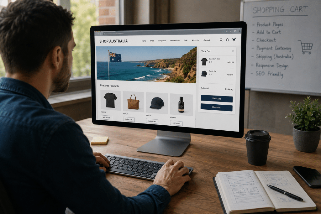 shopping cart website development